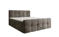 Boxspringbett Cozy in Cord mit Stauraum
