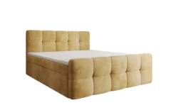 Boxspringbett Cozy in Cord mit Stauraum