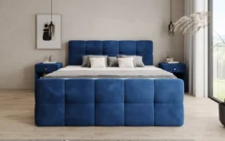 Boxspringbett Cozy Samt mit Stauraum