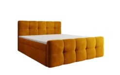 Boxspringbett Cozy Samt mit Stauraum