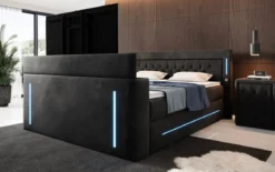 Boxspringbett Divalo mit TV Lift und Stauraum