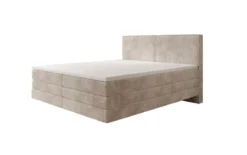 Boxspringbett Elara mit Schwebeoptik in Cord