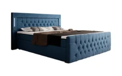 Boxspringbett Elegance mit LED, USB und Stauraum