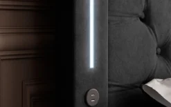 Boxspringbett Elegance mit LED, USB und Stauraum