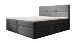 Boxspringbett Eleonora Bouclé mit Stauraum