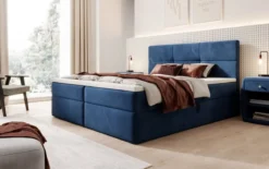 Boxspringbett Eleonora Samt mit Stauraum