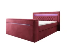 Boxspringbett Jupiter mit TV Lift, RGB und Stauraum