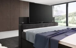 Boxspringbett Jupiter mit TV Lift, RGB und Stauraum