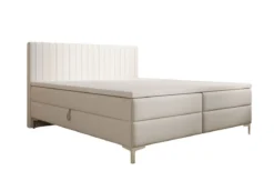 Boxspringbett Leona Kunstleder mit Stauraum