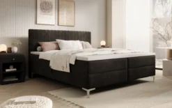 Boxspringbett Leona Samt mit Stauraum