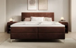 Boxspringbett Leona Samt mit Stauraum