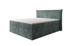 Boxspringbett Liana mit hochklappbarem Stauraum in Cord