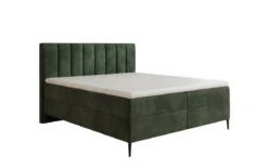 Boxspringbett Lucca in Cord mit Stauraum und Füßen