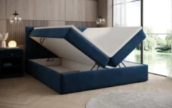 Boxspringbett Lux Samt mit Stauraum