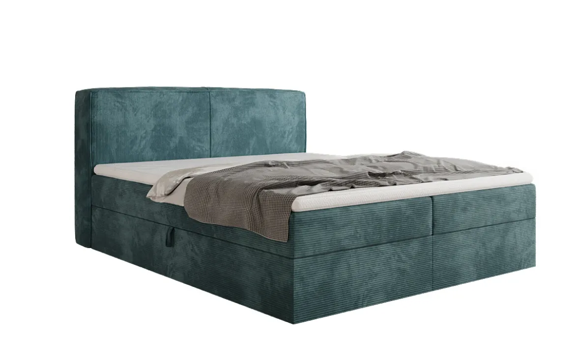 Boxspringbett Marea in Cord mit Stauraum