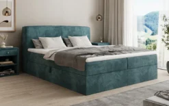 Boxspringbett Marea in Cord mit Stauraum