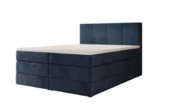 Boxspringbett Mareno mit Stauraum in Samt