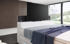 Boxspringbett Merkur mit TV Lift und RGB