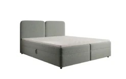 Boxspringbett Mira in Strukturstoff mit Stauraum