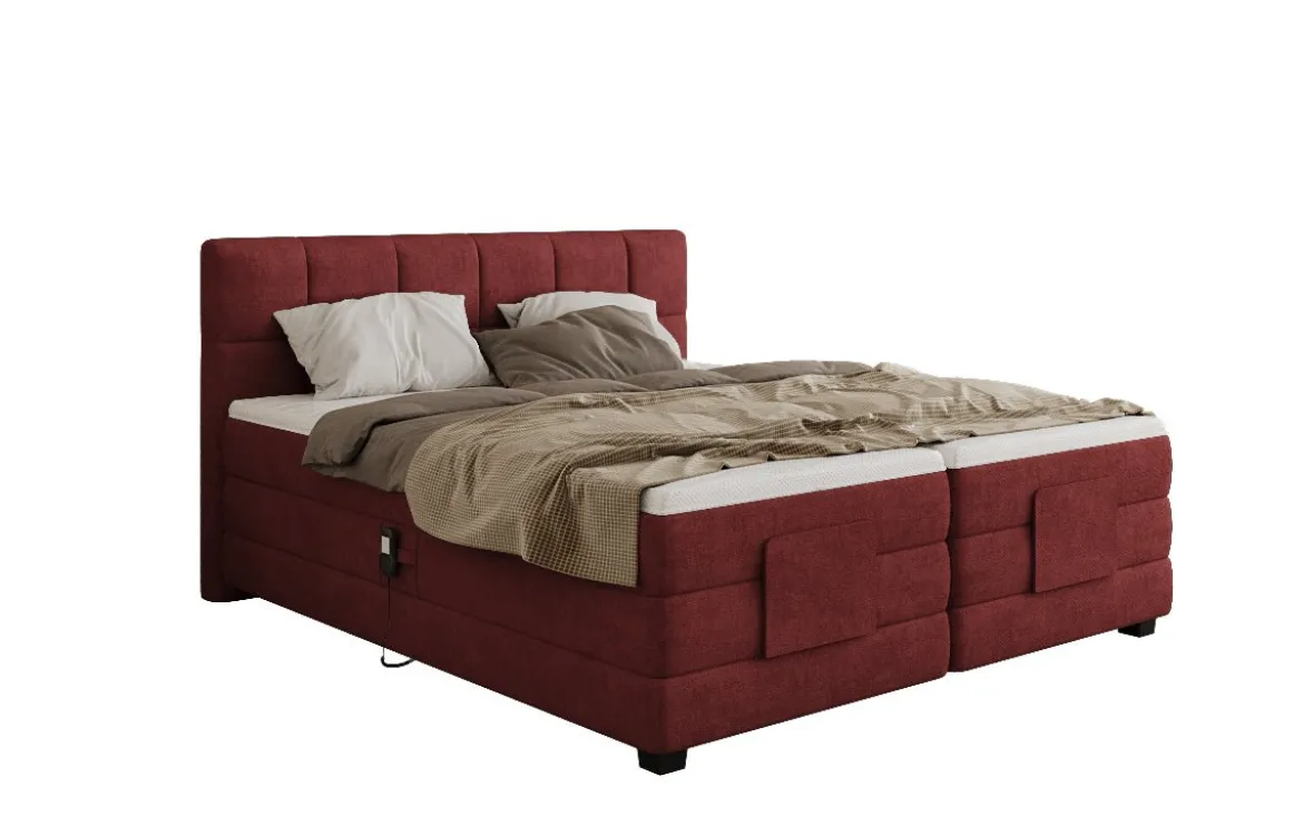 Boxspringbett Monaco - elektrisch verstellbar in Stoff