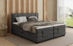 Boxspringbett Monaco - elektrisch verstellbar in Stoff