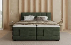 Boxspringbett Monaco - elektrisch verstellbar in Stoff