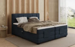 Boxspringbett Monaco - elektrisch verstellbar in Stoff