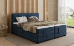 Boxspringbett Monaco - elektrisch verstellbar in Samt