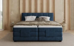 Boxspringbett Monaco - elektrisch verstellbar in Samt