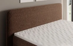 Boxspringbett Nea in Strukturstoff mit Stauraum