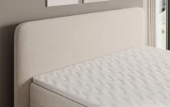 Boxspringbett Nea in Strukturstoff mit Stauraum