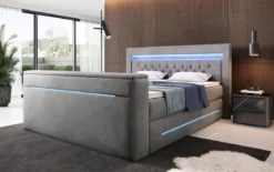 Boxspringbett Neptun mit TV Lift und RGB