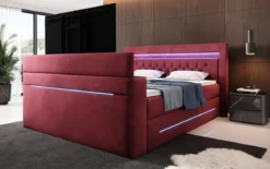 Boxspringbett Neptun mit TV Lift und RGB