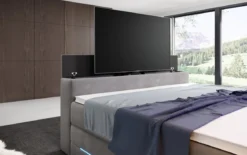 Boxspringbett Neptun mit TV Lift und RGB