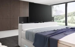 Boxspringbett Neptun mit TV Lift und RGB