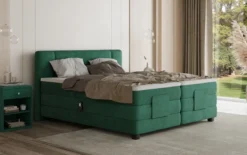 Boxspringbett Noela Samt elektrisch verstellbar