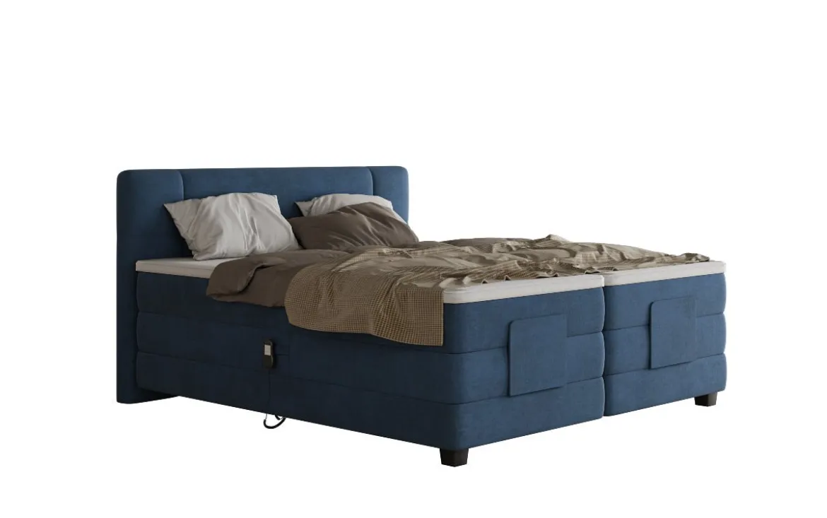 Boxspringbett Noela Samt elektrisch verstellbar