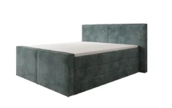 Boxspringbett Ophelia II mit hochklappbarem Stauraum in Cord