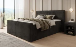 Boxspringbett Ophelia II mit Schubladen in Cord