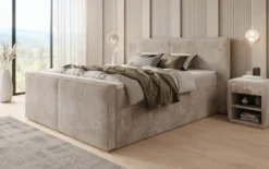 Boxspringbett Ophelia II mit Schubladen in Cord