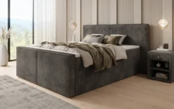 Boxspringbett Ophelia II mit Schubladen in Cord