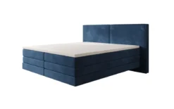 Boxspringbett Ophelia mit Schwebeoptik in Samt