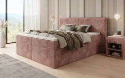 Boxspringbett Ophelia mit Schubladen in Cord