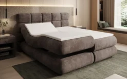 Boxspringbett Relana - elektrisch verstellbar in Cord