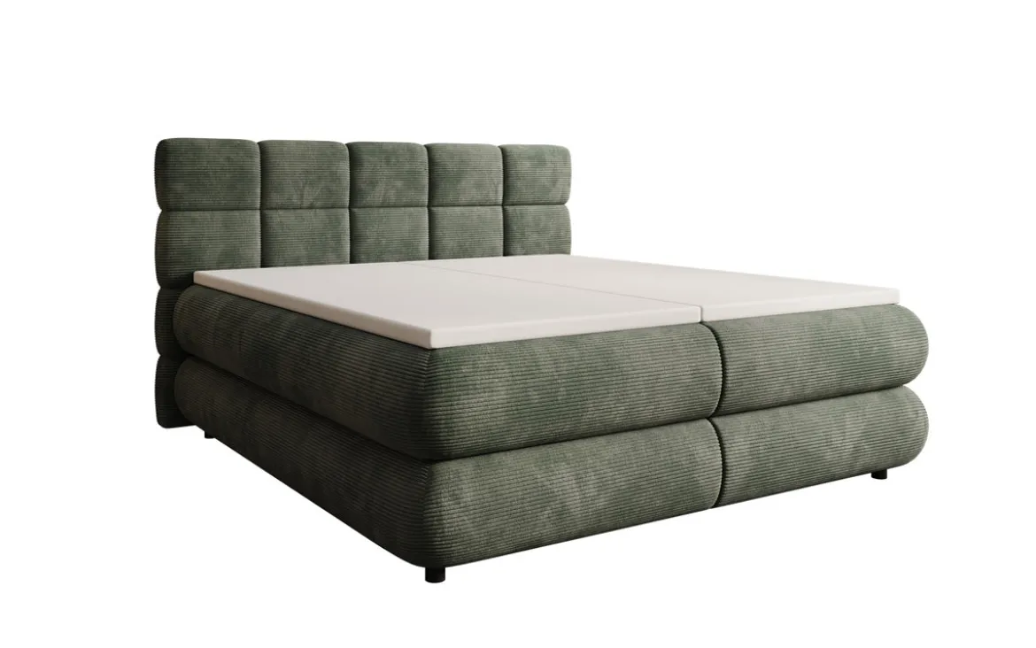 Boxspringbett Relana - elektrisch verstellbar in Cord