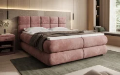 Boxspringbett Relana - elektrisch verstellbar in Cord