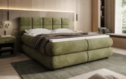 Boxspringbett Relana - elektrisch verstellbar in Cord