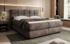 Boxspringbett Relana - elektrisch verstellbar in Cord