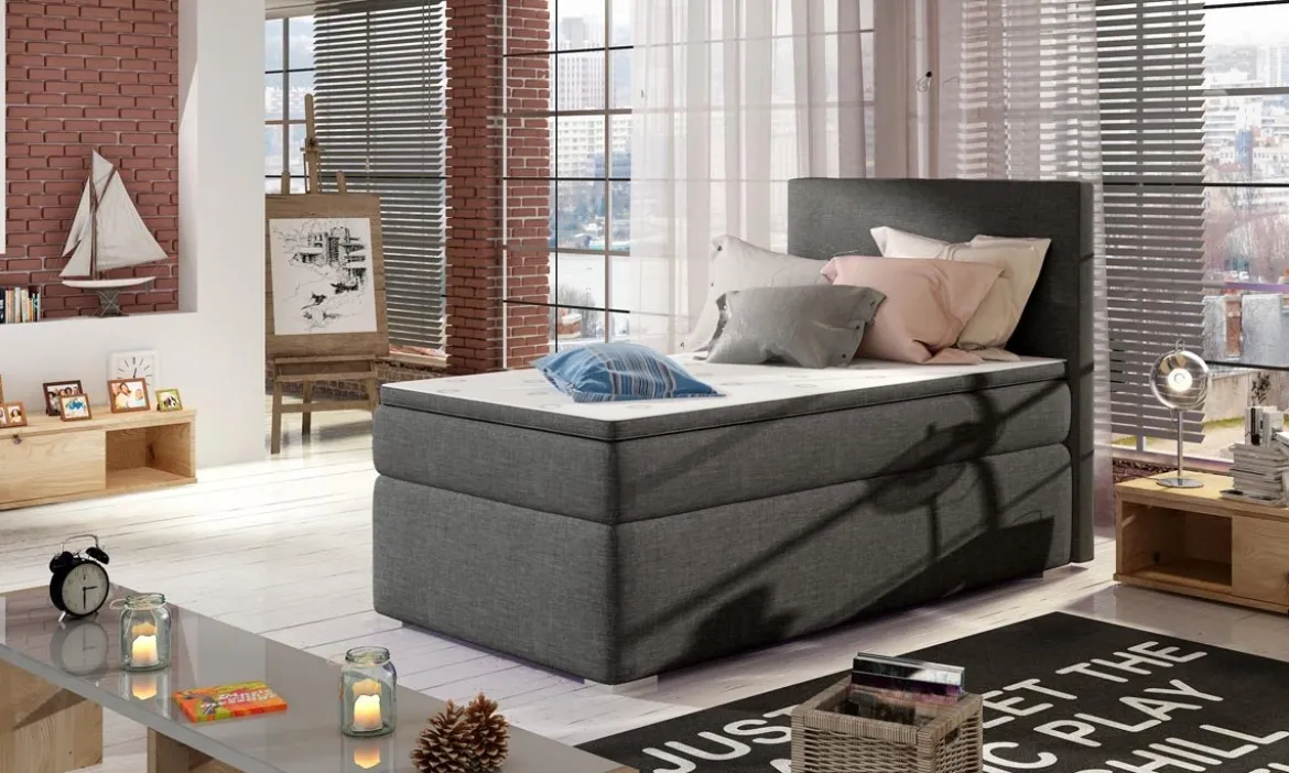 Boxspringbett Relio 90x200 mit Stauraum