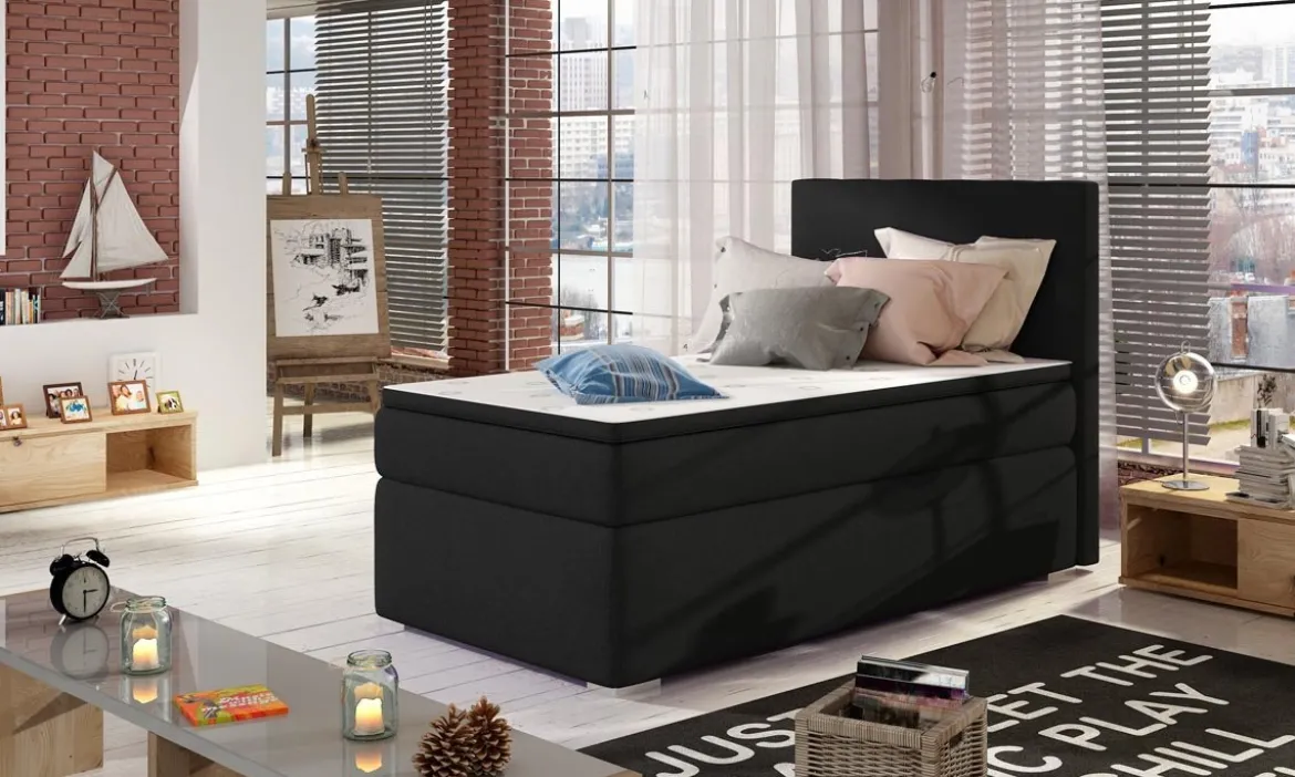 Boxspringbett Relio 90x200 mit Stauraum